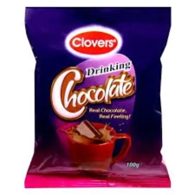 Clovers Drinking Chocolate Sachet 100g